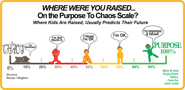 Chaos to Purpose scale