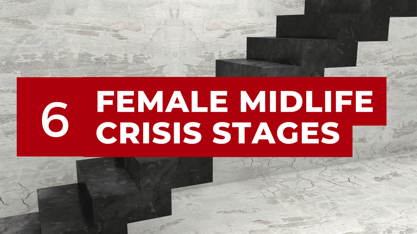 female midlife crisis stages